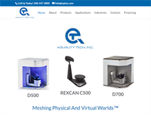 Tablet Screenshot of eqtinc.com